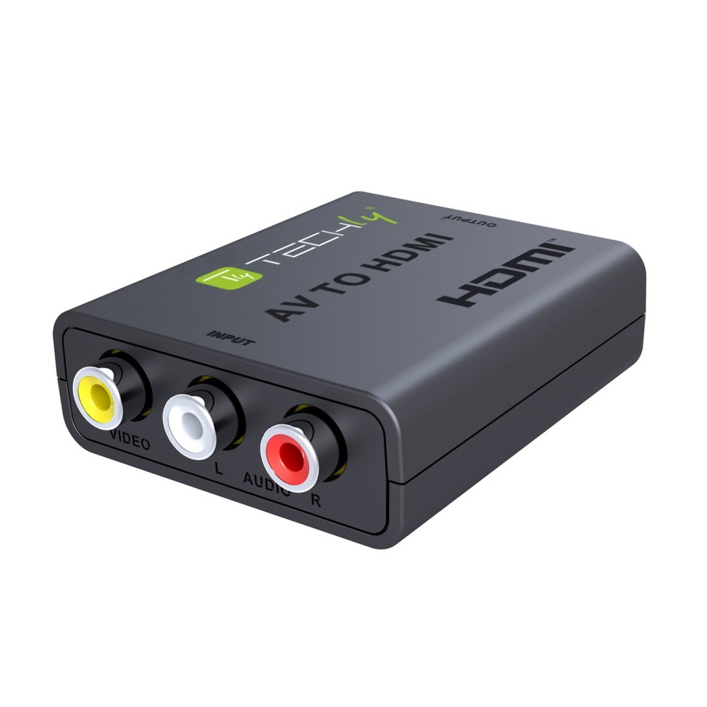AV Composite video and audio converter 3x RCA to HDMI 1080p-0