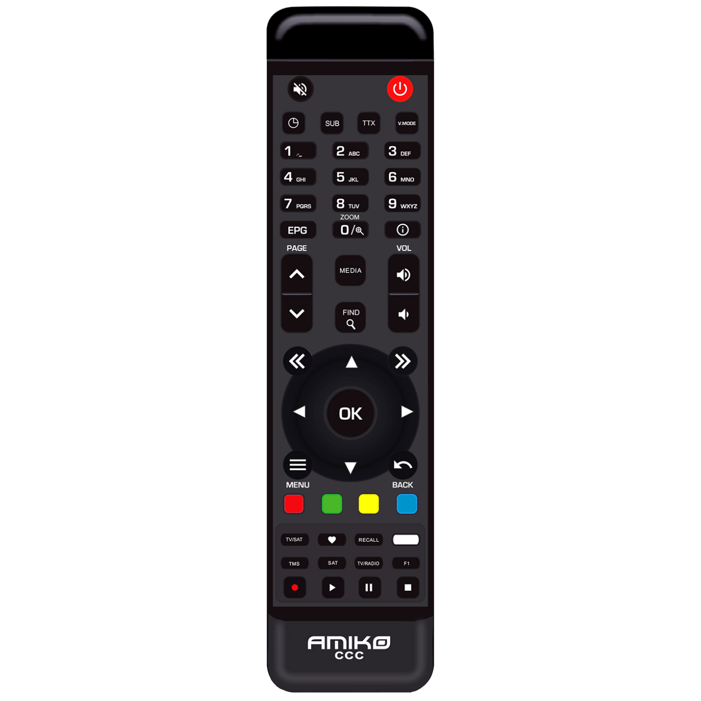 Prijemnik DVB-T COMBO AMIKO MINI COMBO EXTRA DVB-S2/T2/C H.265 HEVC-8