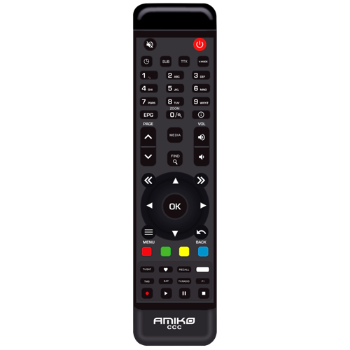 Prijemnik DVB-T COMBO AMIKO MINI COMBO EXTRA DVB-S2/T2/C H.265 HEVC-4