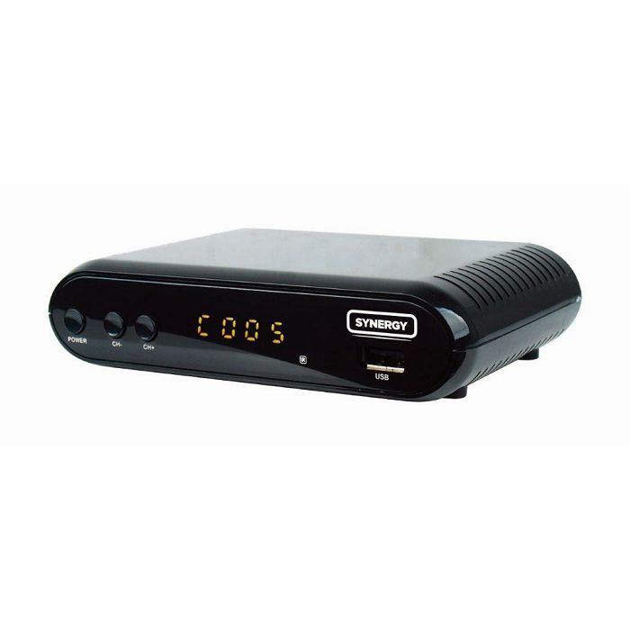 DVB-T2 prijemnik SYNERGY T-202 HEVC265 LAN crni-1