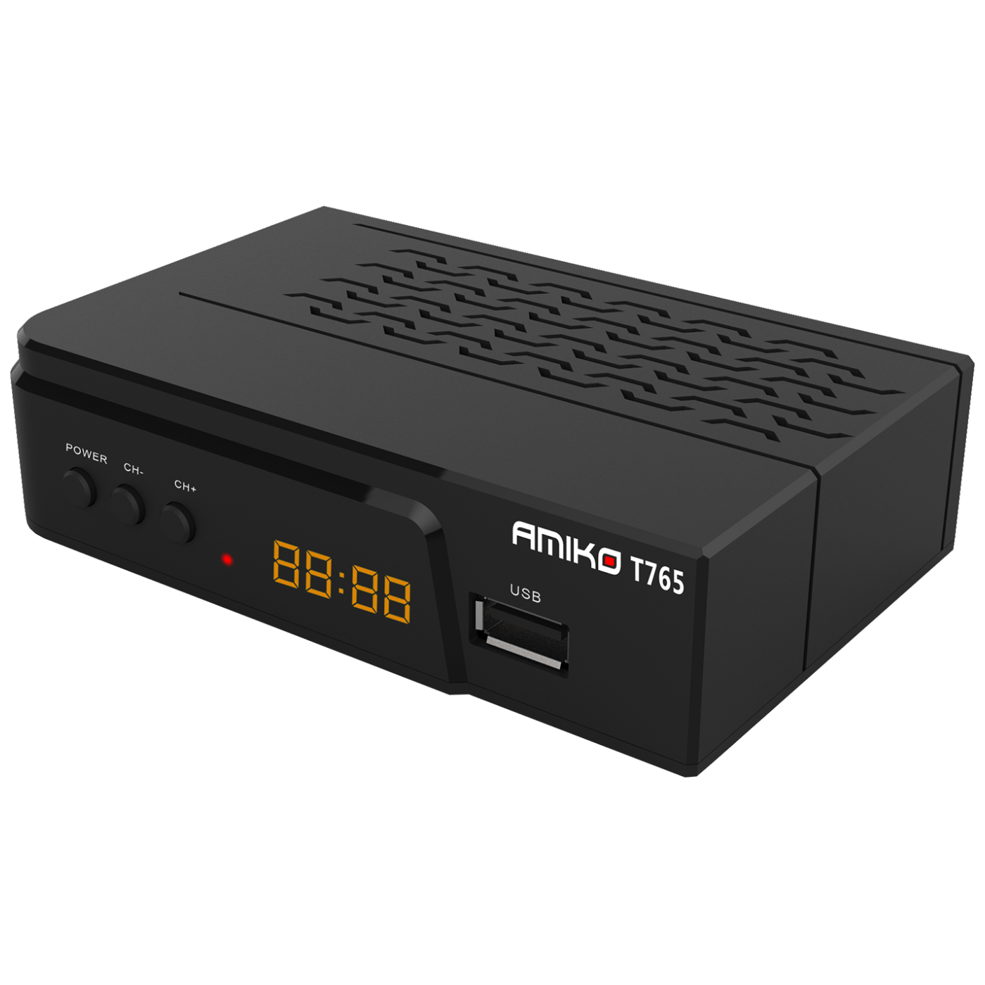 Prijemnik DVB-T2 AMIKO DVB-T2, H.265, Media Player,USB - T765-3