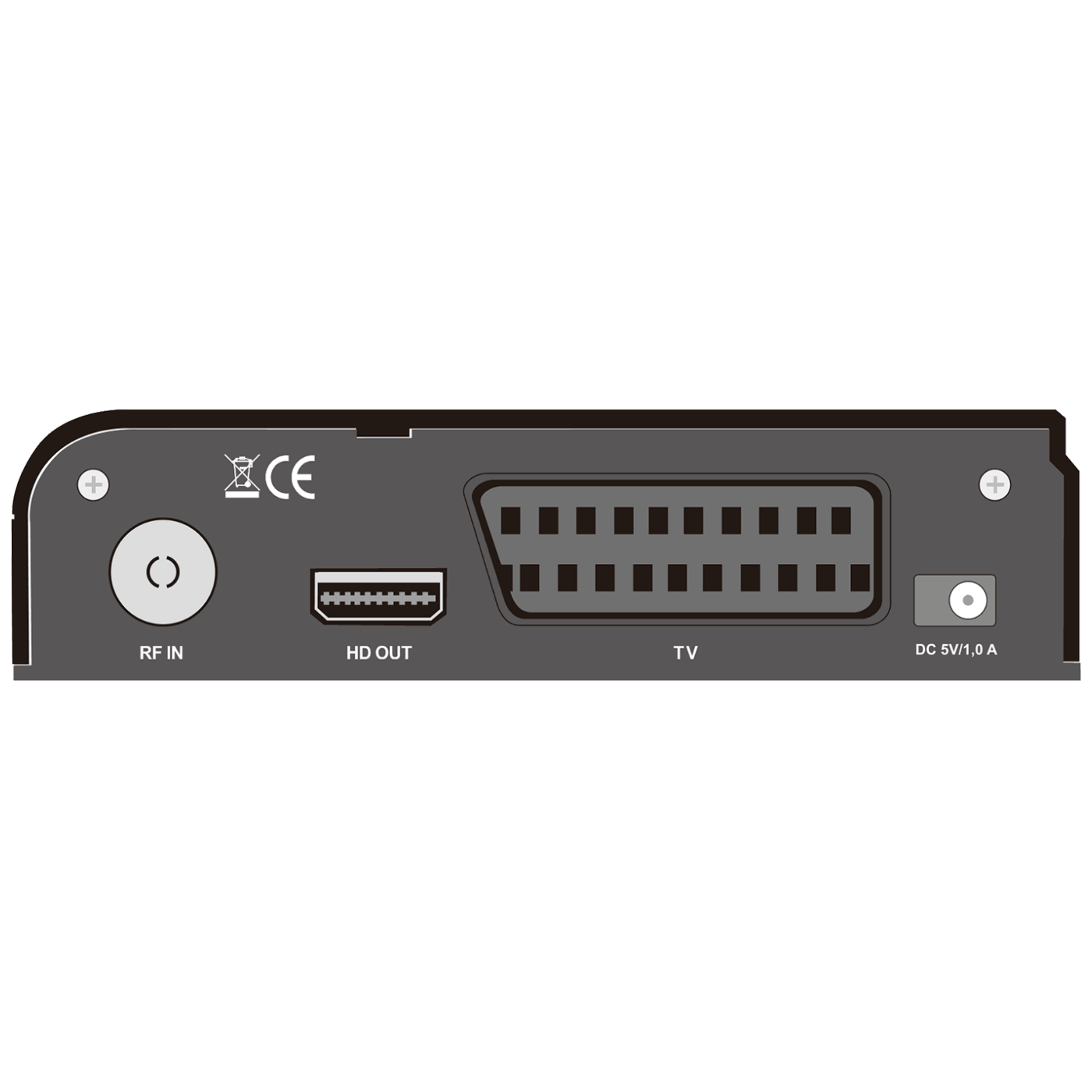 Prijemnik DVB-T2 AMIKO DVB-T2, H.265, Media Player,USB - T765-4