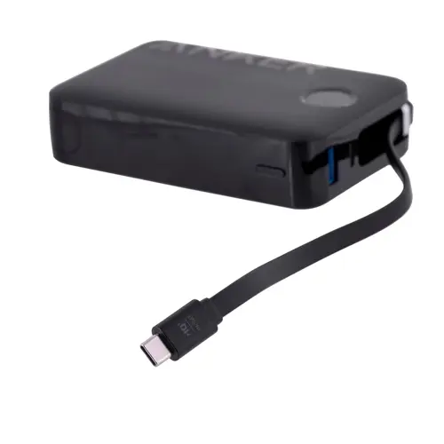 Prijenosna baterija ANKER 335 20K (s ugrađenim USB-C kabelom, crna)-12