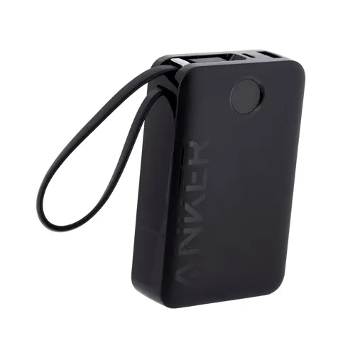 Prijenosna baterija ANKER 335 20K (s ugrađenim USB-C kabelom, crna)-15