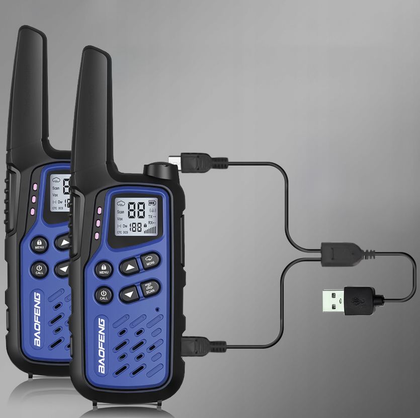Walkie-Talkie Baofeng BF-T25E Blue-4