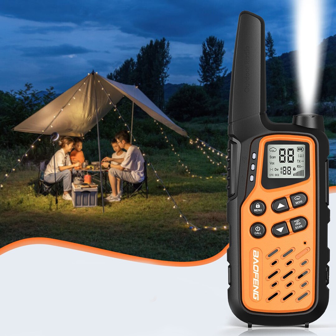 Radiotelefon BAOFENG Walkie-talkie BF-T25E narančasta-10