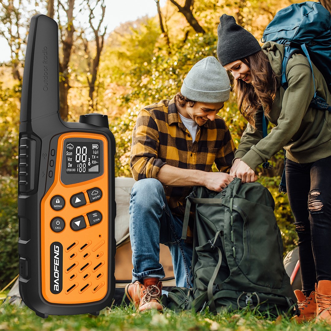 Radiotelefon BAOFENG Walkie-talkie BF-T25E narančasta-9
