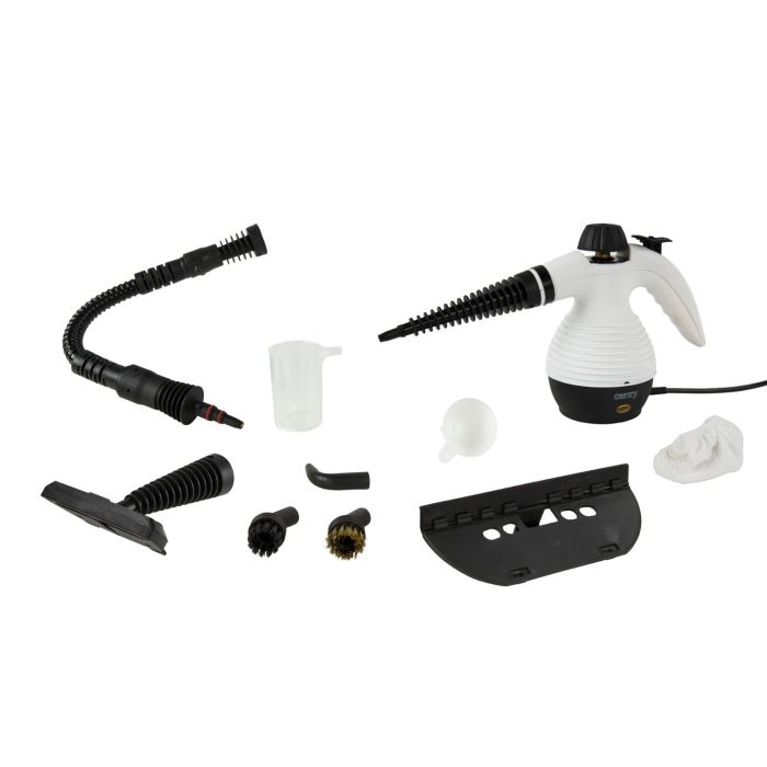 Prijenosni parni čistač CAMRY Premium CR 7021 (0.35 L, 1500 W) crna bijela-5