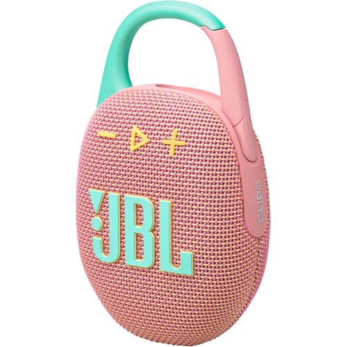 Bluetooth zvučnik JBL CLIP 5 rozi (IP67 vodootporan, baterija 15h, Bluetooth)