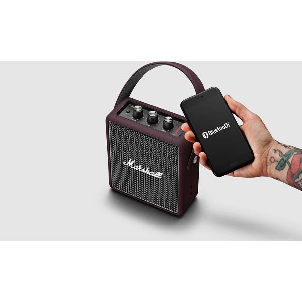 Bluetooth zvučnik MARSHALL Stockwell II burgundy (Bluetooth, baterija 20h)-2