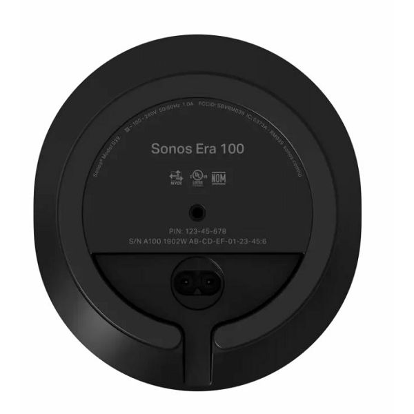 Bežični zvučnik SONOS ERA 100 (Bluetooth, Wi-Fi) crni-5