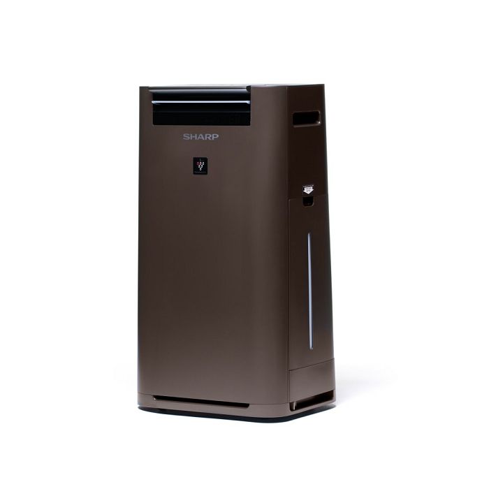 Pročišćivač zraka s funkcijom ovlaživanja SHARP UA-HG40E-T taupe smeđa (Plasmacluster Ion Technology, 3 razine filtra, ovlaživač, 2,5 l, do 240m3/h)