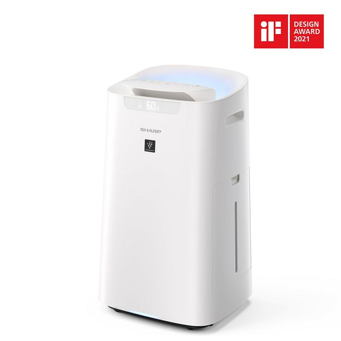 Pročišćivač zraka s funkcijom ovlaživanja SHARP UA-KIL80E-W sivi (Plasmacluster Ion Technology, 3 razine filtra, ovlaživač, 3,0 l, do 408m3/h)-2