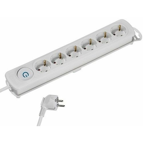 Produžni kabel VIVANCO Comfort 6, 4m bijeli-0