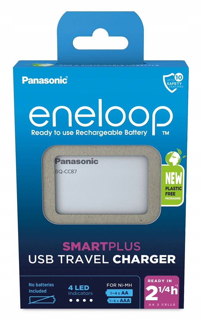Punjač baterija PANASONIC ENELLOP AA/AAA + powerbank-5