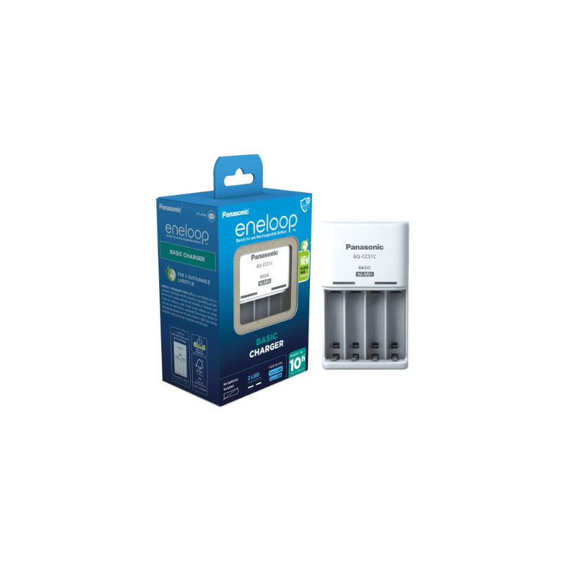 Punjač baterija PANASONIC ENELOOP + 4 x AAA, 800 mAh-2