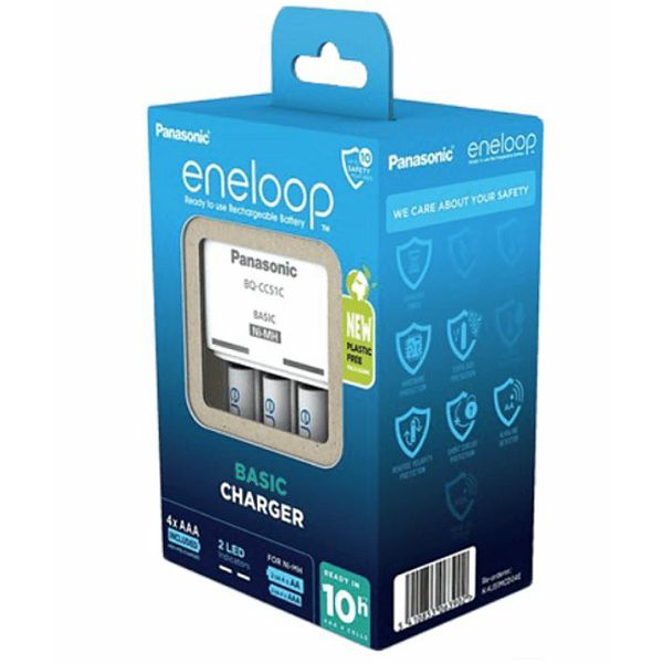 Punjač baterija PANASONIC ENELOOP + 4 x AAA, 800 mAh-3