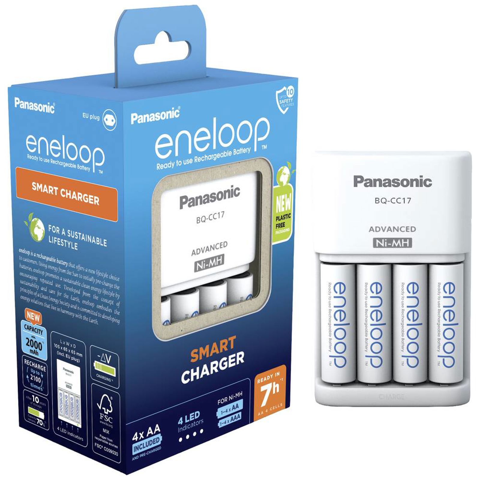 Punjač ENELOOP Advanced 4xAA