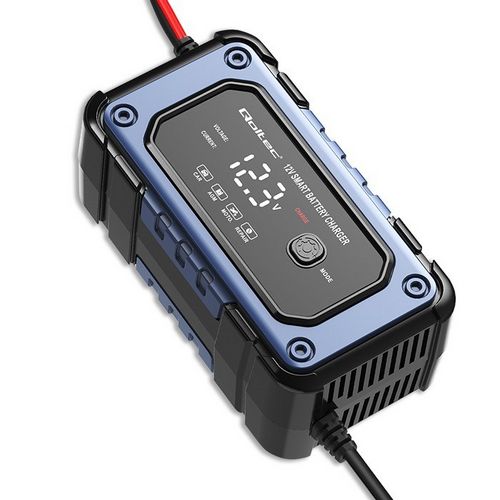 Punjač baterija s funkcijom popravka QOLTEC 52483 (inteligentni mikroprocesorski punjač, 12V, 6A, LED, 4 načina rada)-27