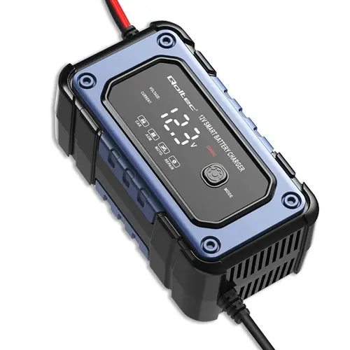 Punjač baterija s funkcijom popravka QOLTEC 52483 (inteligentni mikroprocesorski punjač, 12V, 6A, LED, 4 načina rada)-21