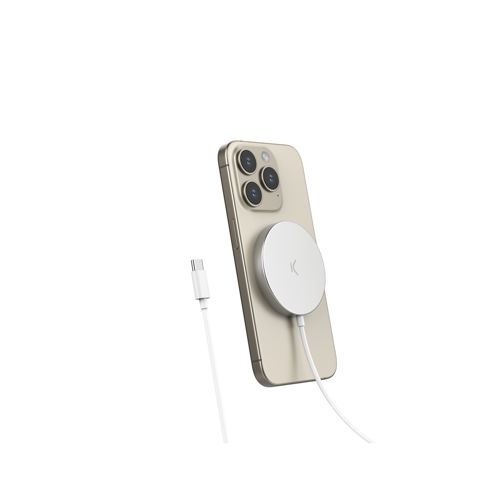 Punjač bežični KSIX MagniBoost, Apple MagSafe, 2.0, metalna obrada, 1 m, 15 W-0