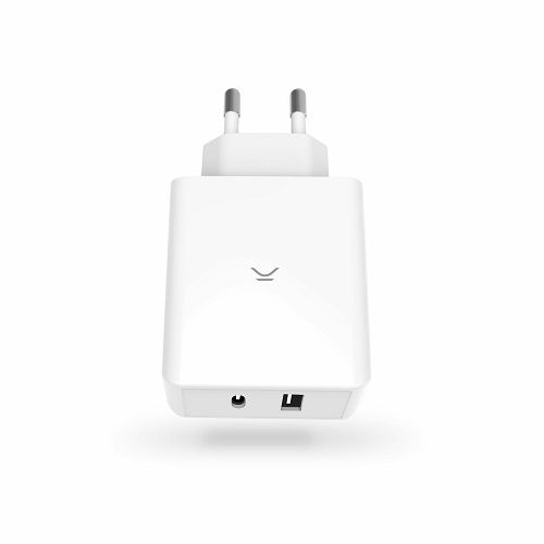 Punjač KSIX GaN ultrabrzi, 45W PD, 1xUSB-C + 1xUSB-A bijeli-2