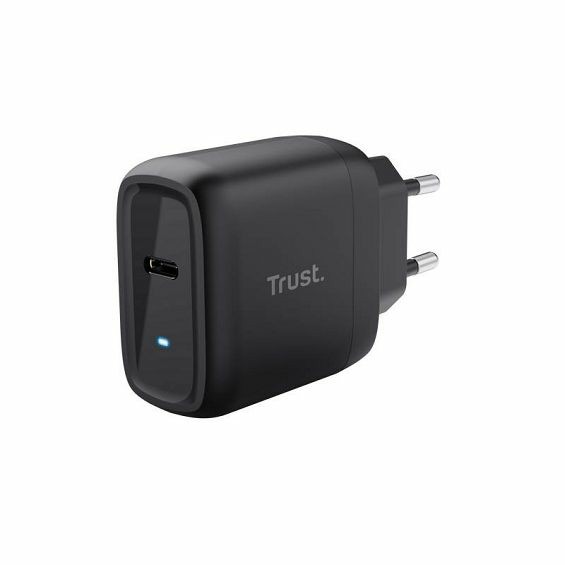 Punjač TRUST, Maxo 45W, 24816, 1xUSB-C, Kabel USB-C na USB-C crni (5 godina jamstva)-5