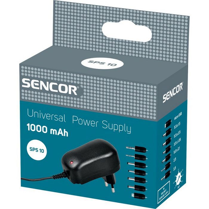 Punjač univerzalni SENCOR SPS 10 s nastavcima-1