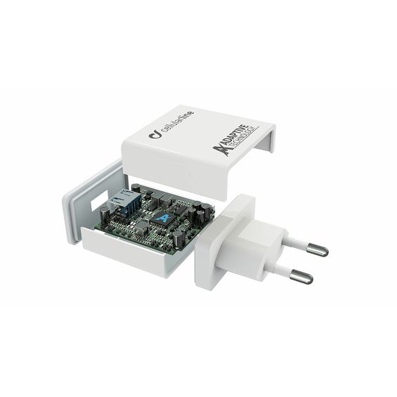 Kućni punjač za mobitel s kablom CELLULARLINE USB TYPE-C SAMSUNG 2A/15W bijeli-2