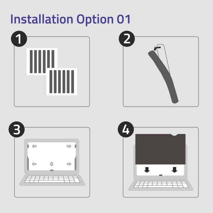 Privatni filter za ekran QOLTEC (5901878510644)-2