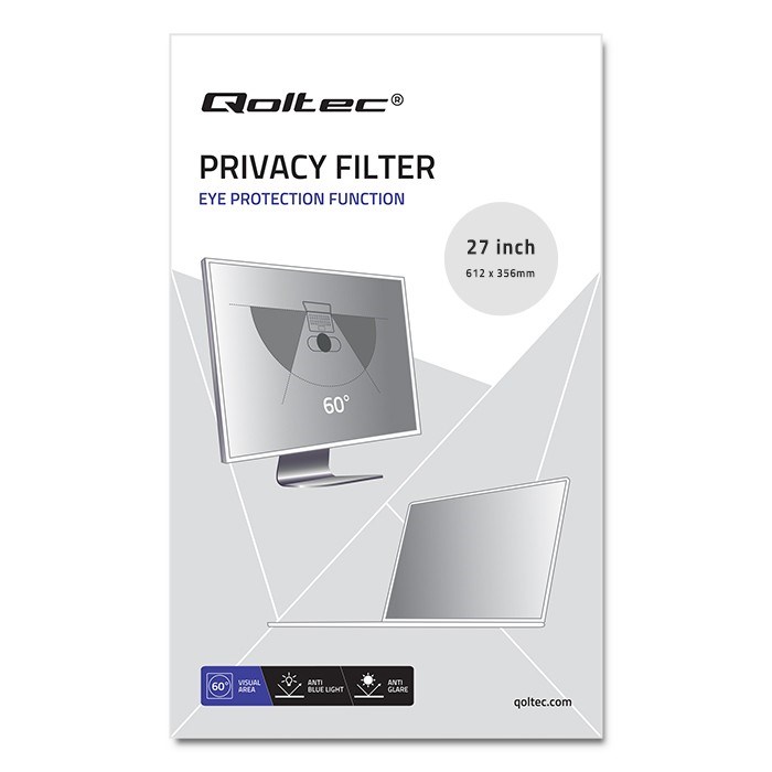 Privatni filter za ekran QOLTEC (5901878510644)-1
