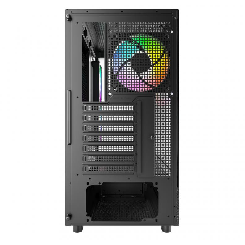 Računalno kućište MONTECH XR Midi-Tower (Kaljeno staklo, Crna)-4
