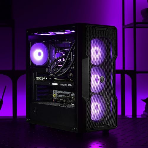 Računalo ACTINA Midi Tower (AMD Ryzen 7 7800X3D, 32GB RAM, 1TB SSD, NVIDIA GeForce RTX 4070 Ti, no OS) crno-15
