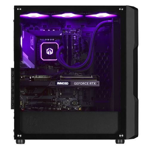 Računalo ACTINA Midi Tower (AMD Ryzen 7 7800X3D, 32GB RAM, 1TB SSD, NVIDIA GeForce RTX 4070 Ti, no OS) crno-2