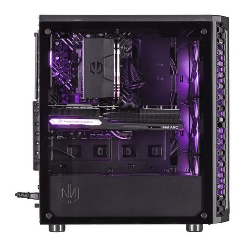 Računalo ACTINA Midi Tower (Intel Core i5-13400F, 32GB RAM, 2TB SSD, NVIDIA GeForce RTX 4070, no OS) crno-2