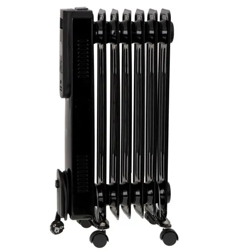 Uljni radijator CAMRY CR 7812 (7 rebara, 1500W) crni-2