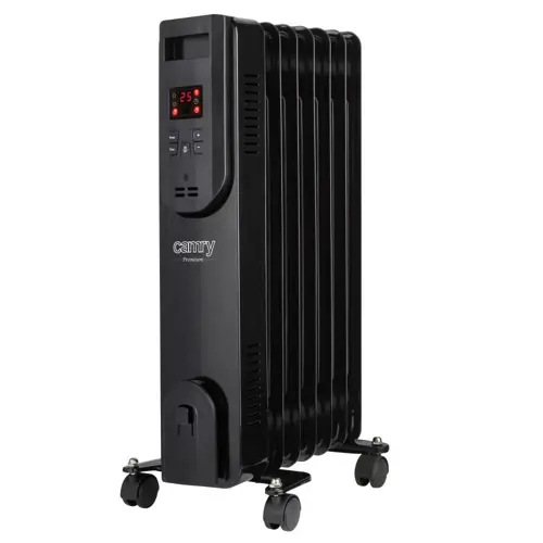 Uljni radijator CAMRY CR 7812 (7 rebara, 1500W) crni