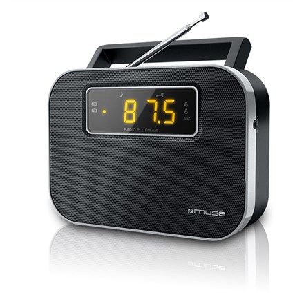 Muse M-081 R radio Portable Analog Black-1
