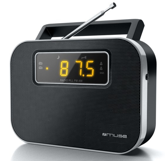 Muse M-081 R radio Portable Analog Black-0