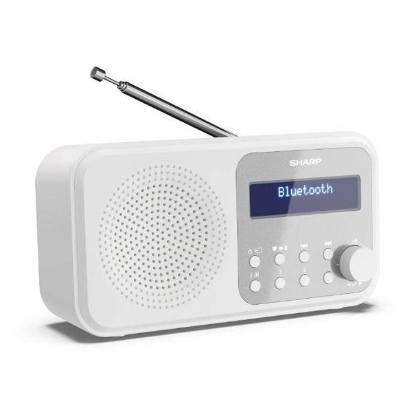 Radio SHARP DR-P420 bijeli (DAB+, DAB, FM, BT, RDS)-1