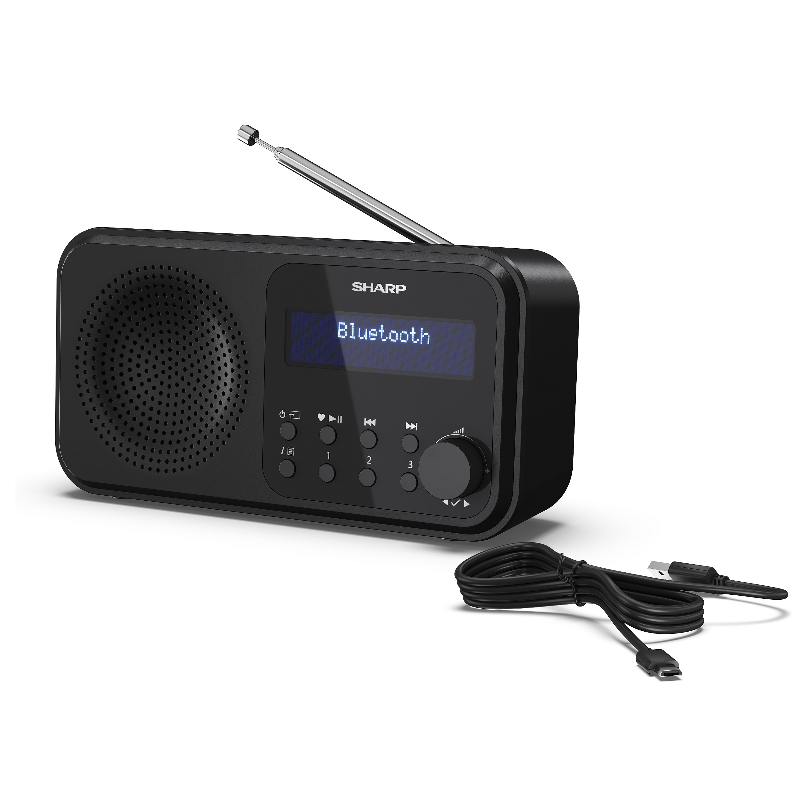Radio SHARP DR-P420 crni (DAB+, DAB, FM, BT, RDS)-8