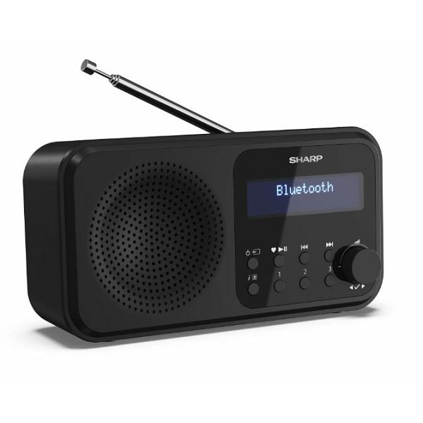 Radio SHARP DR-P420 crni (DAB+, DAB, FM, BT, RDS)-1