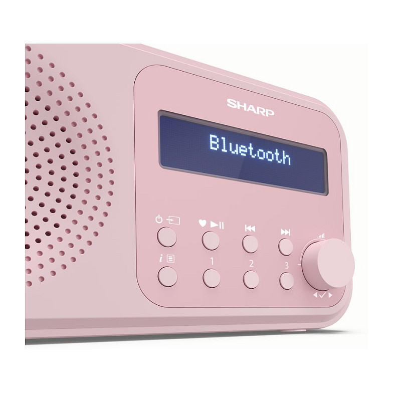Sharp | Tokyo Digital Radio | DR-P420(PK) | Bluetooth | Pink | Portable | Wireless connection-7