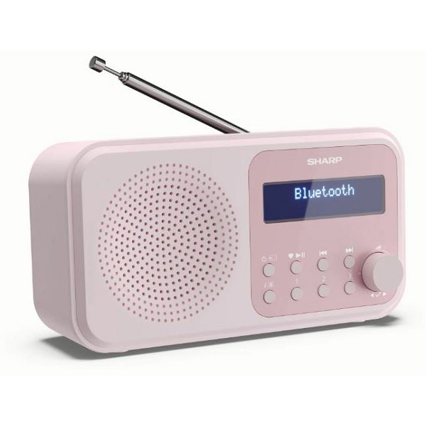 Sharp | Tokyo Digital Radio | DR-P420(PK) | Bluetooth | Pink | Portable | Wireless connection-1