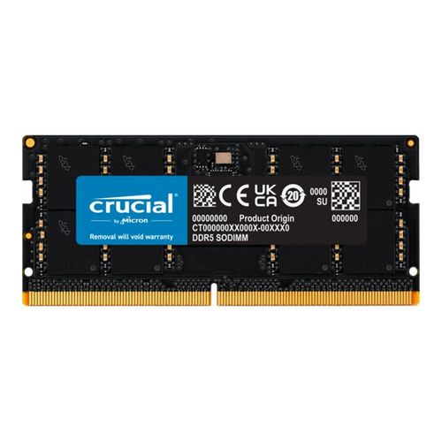 RAM memorija Crucial DRAM 32GB DDR5-5200 SODIMM CL42 (16Gbit),-0