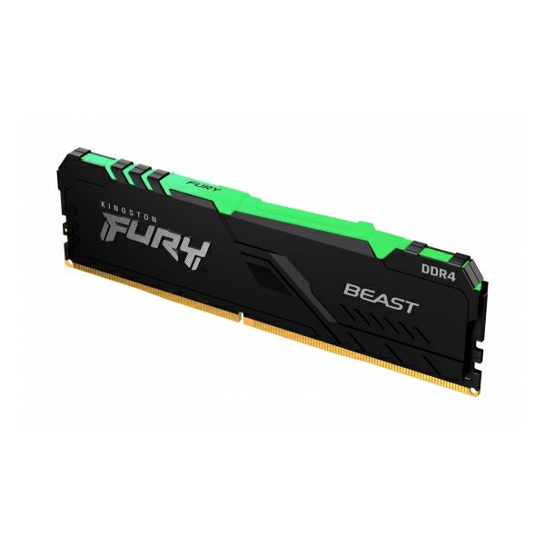 RAM memorija Kingston HyperX Fury Beast RGB 8GB DDR4-3200 DIMM PC4-25600 CL16, 1.2V-1