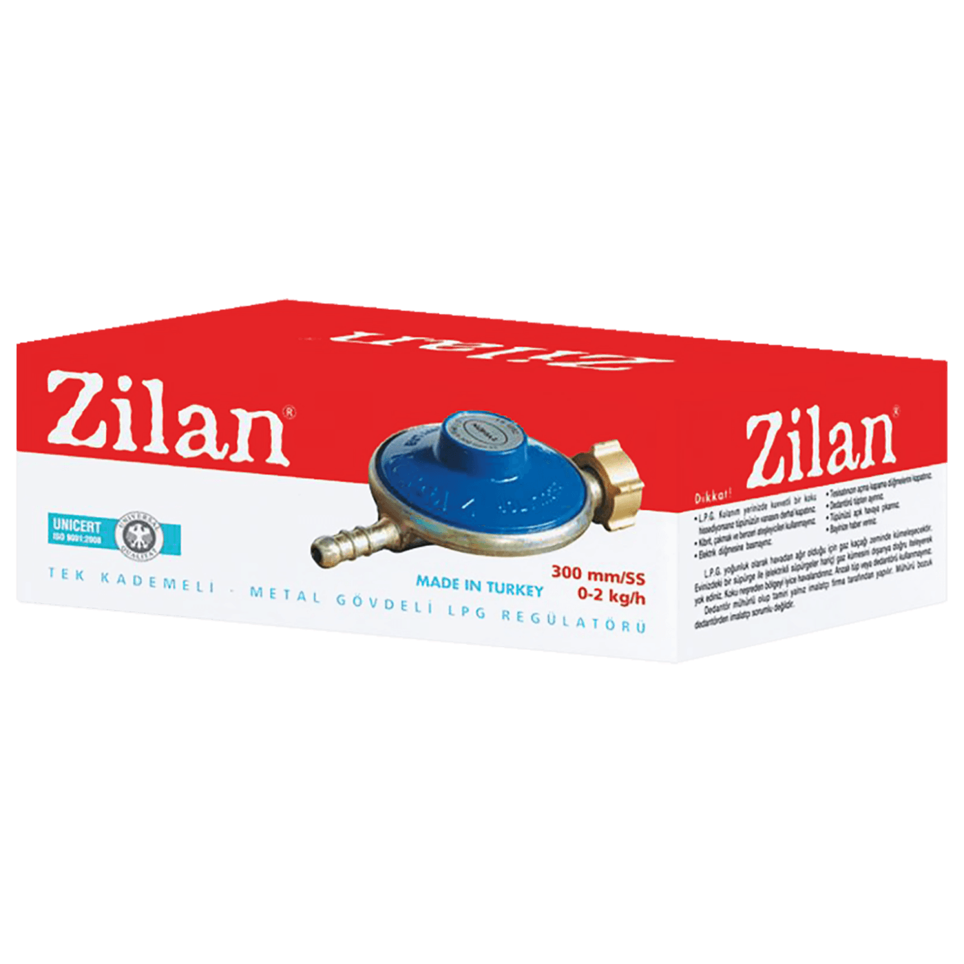 Regulator plina ZILAN ZLN0100, 0-1.5 kg/h, max. 30 Mbar-2