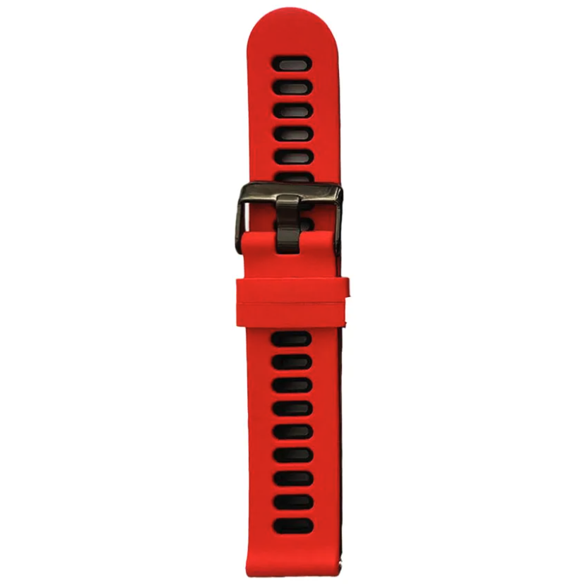 Remen MEANIT za SMARTWATCH crveno-crni, 20mm-0