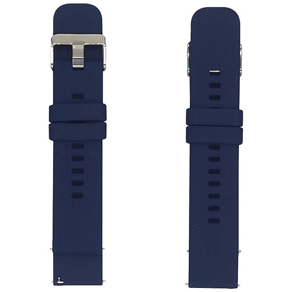 Zamjenski remen MEANIT za smartwatch, 22mm plavi-0