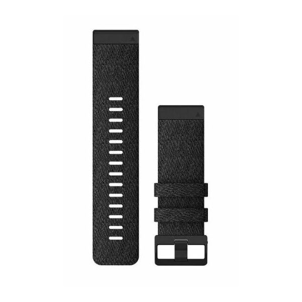 Remen za Garmin Fenix 6x - Hetahered crna Nylon, 010-12864-07